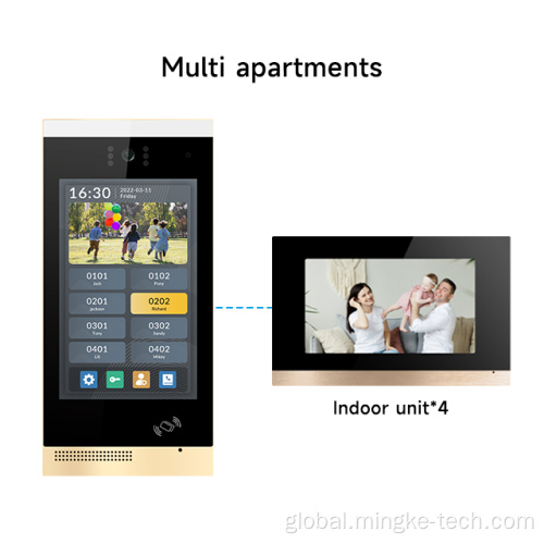 Android Video Intercom 10-inch gate intercom system for apartment and home Manufactory